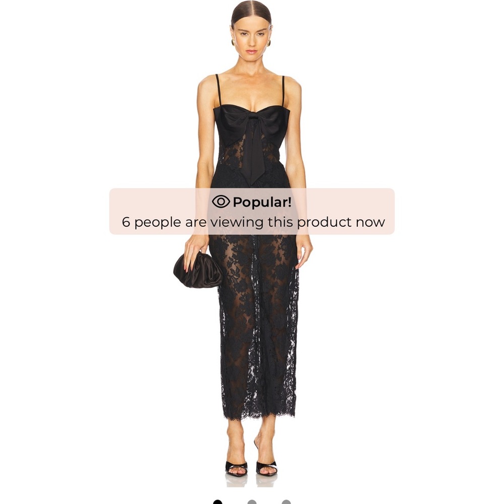 NBD The Margaux maxi dress in black